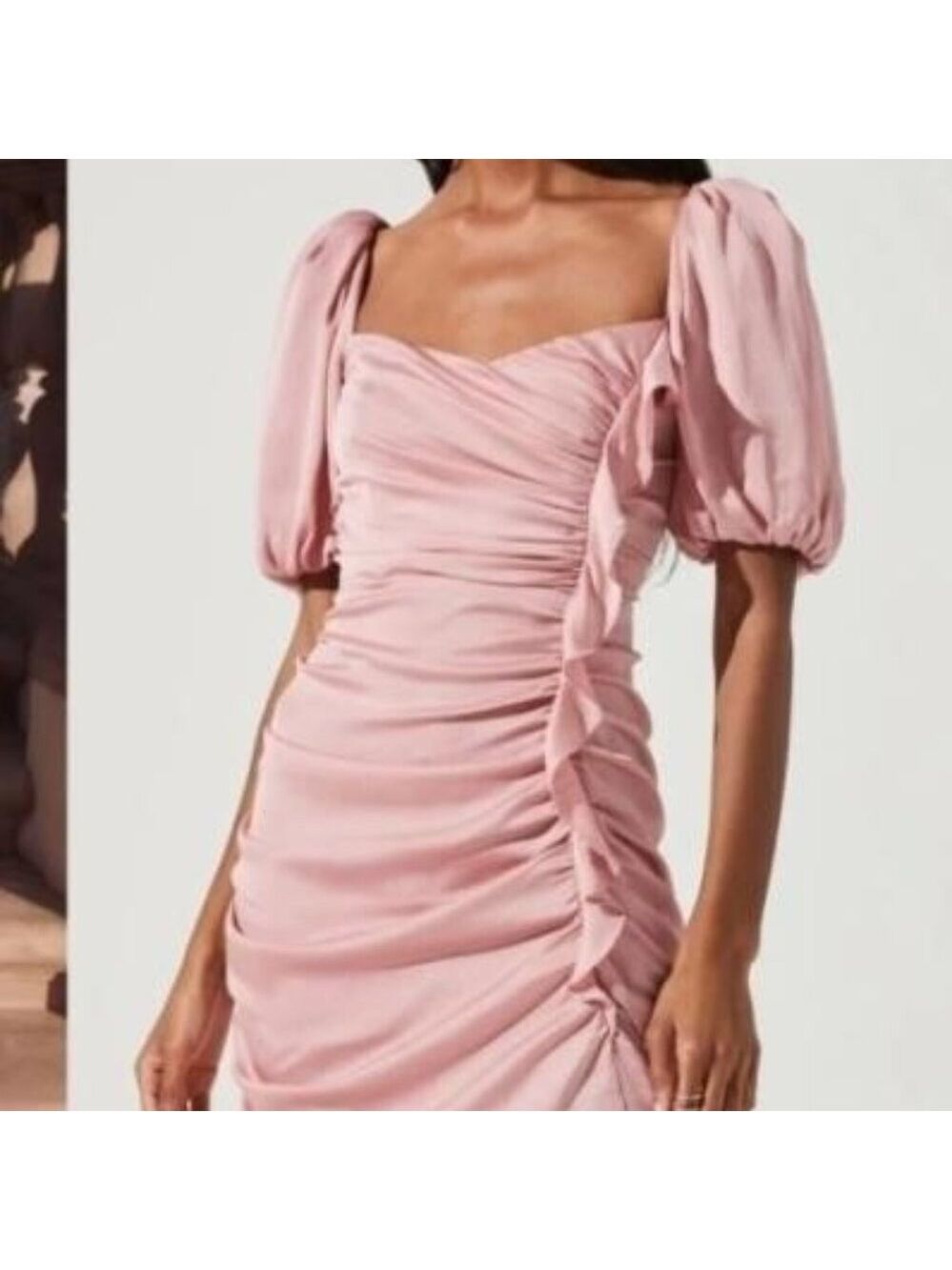 *Astrid Rose Pink Mini Dress Size M